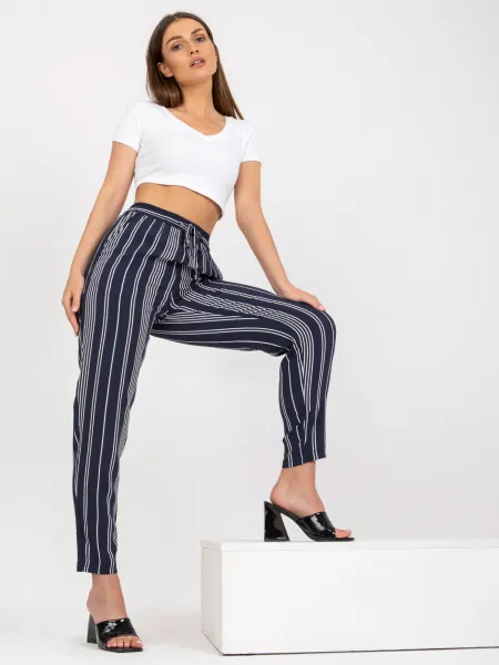Pants-D73771M61869M-navy blue