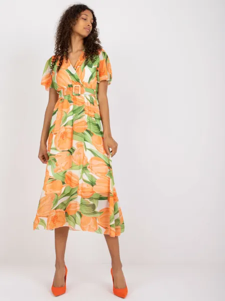 Dress-DHJ-SK-15967.54P-Orange