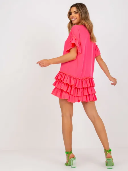 Dress-CHA-SK-1422.19-fluo pink