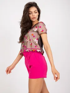 Blouse-LK-BZ-506299.16P-black-pink