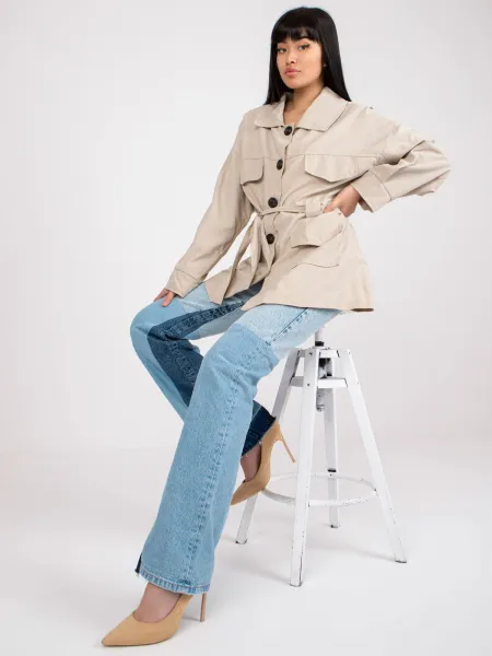 Coat EM-PL-5422.22P-beige