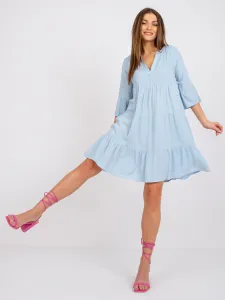 Dress-D73761M30214A2-light blue