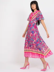 Dress-DHJ-SK-11331-3.61-dark pink
