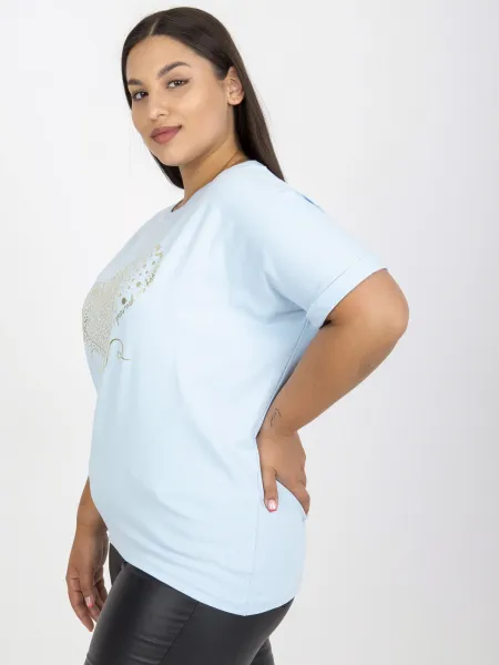 T-shirt-RV-TS-7660.88P-Light Blue