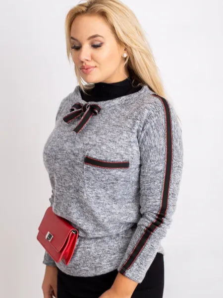 Blouse-RV-BZ-5138.66P-grey