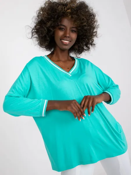 Blouse-RV-BZ-7805.66P-turquoise