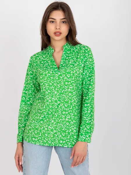 Blouse-DHJ-BZ-6825.56-green