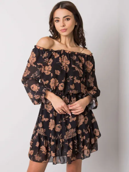 Dress-DHJ-SK-15015.56P-camel
