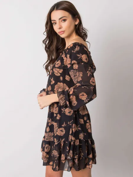 Dress-DHJ-SK-15015.56P-camel