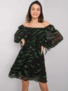 Dress-LC-SK-22K-3040.19P-Black-Green