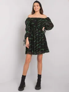 Dress-LC-SK-22K-3040.19P-Black-Green