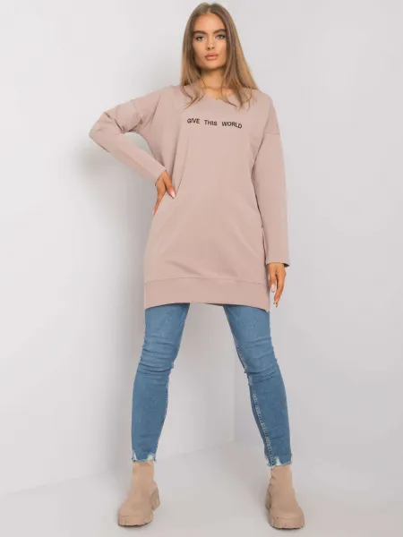 Tunic-RV-TU-7201.43P-dark beige