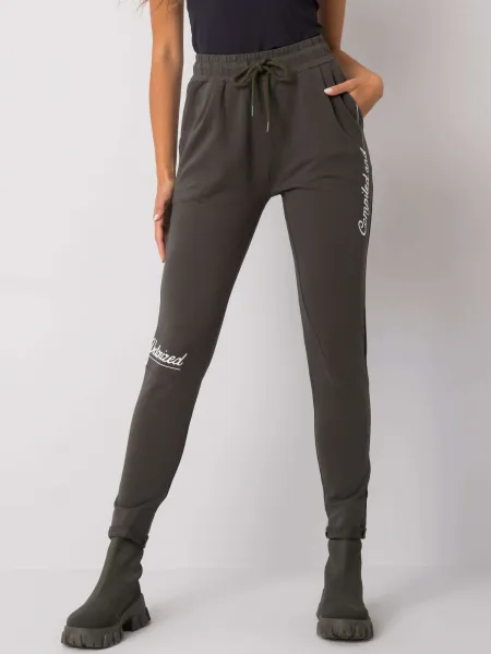 Sweatpants-RV-DR-7076.21-dark khaki