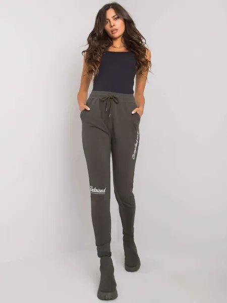 Sweatpants-RV-DR-7076.21-dark khaki