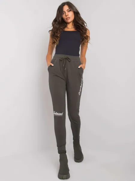 Sweatpants-RV-DR-7076.21-dark khaki