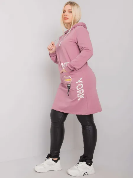 Tunic-RV-TU-7221.80P-Dark Pink