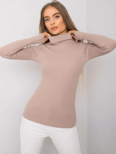 Blouse-RV-BZ-7182.01P-dark beige
