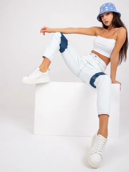 Jeans trousers-RO-SP-PNT-N10.50P-light blue