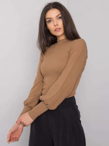 Blouse-RV-BZ-5223.15-light brown
