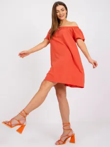Dress-D73761M30145G-dark orange