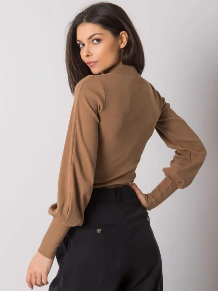 Blouse-RV-BZ-5223.15-light brown