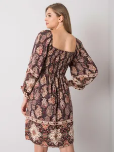 Dress-TW-SK-BI-H3748.22X-dark brown