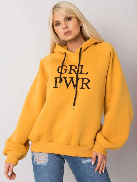 Sweatshirt-EM-BL-651/3.39X-dark yellow