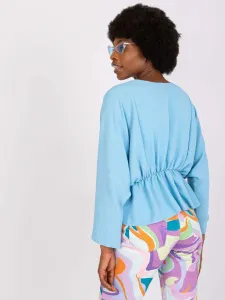 Blouse-DHJ-BZ-11979.67-light blue