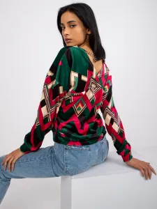 Blouse-DHJ-BZ-6550-4.40-dark green