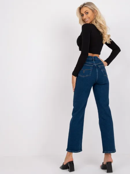 Trousers jeans-RO-SP-2402.10-dark blue