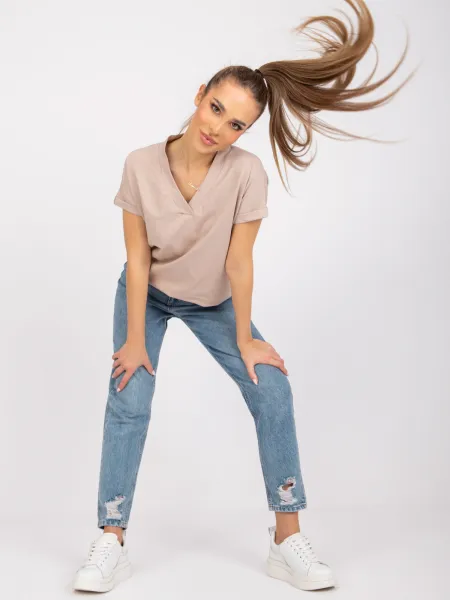 T-shirt-RV-TS-7666.19-beige