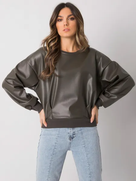 Sweatshirt-RV-BL-7352.52-dark khaki