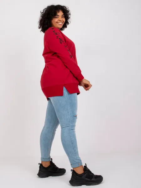 Tunic-RV-TU-7158.76P-Dark Red