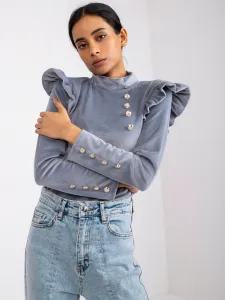 Blouse-DHJ-BZ-6533A.44P-grey