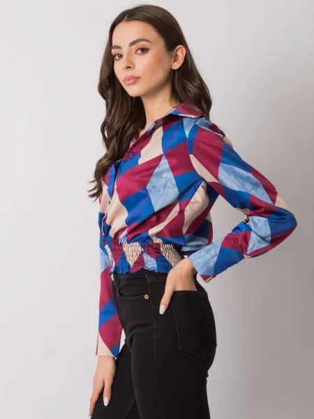 Blouse-DHJ-BZ-15251.82-burgundy