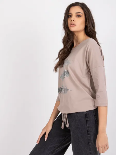 Blouse-RV-BZ-0226.34P-dark beige