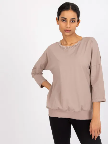 Blouse-RV-BZ-7550.58-dark beige