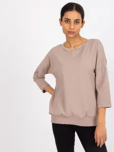 Blouse-RV-BZ-7550.58-dark beige