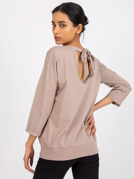 Blouse-RV-BZ-7550.58-dark beige