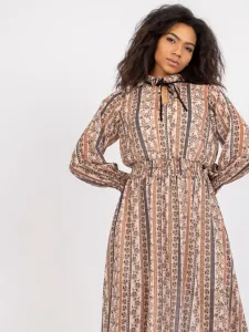 Dress-DHJ-SK-15177-1.04P-dark beige