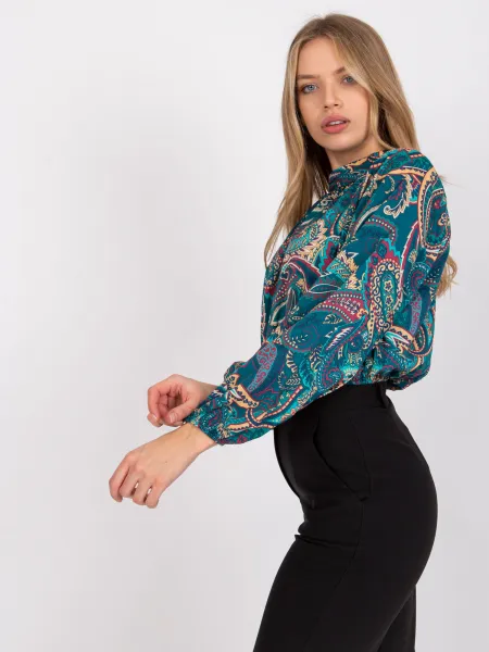 Blouse-DHJ-BZ-15170.39-sea