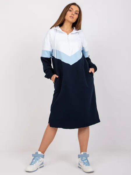 Dress-RV-SK-7462.00-white-navy blue