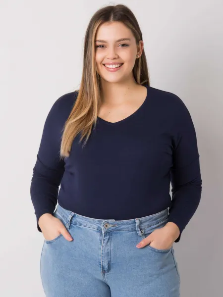 Blouse-RV-BZ-7302.23-navy blue
