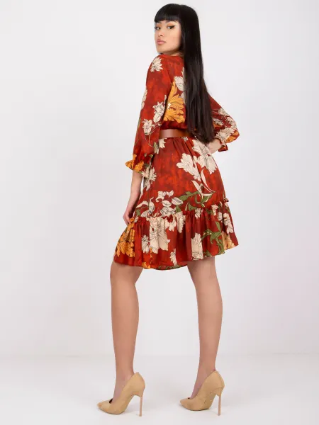 Dress-LC-SK-22K-3039.51P-Dark Orange