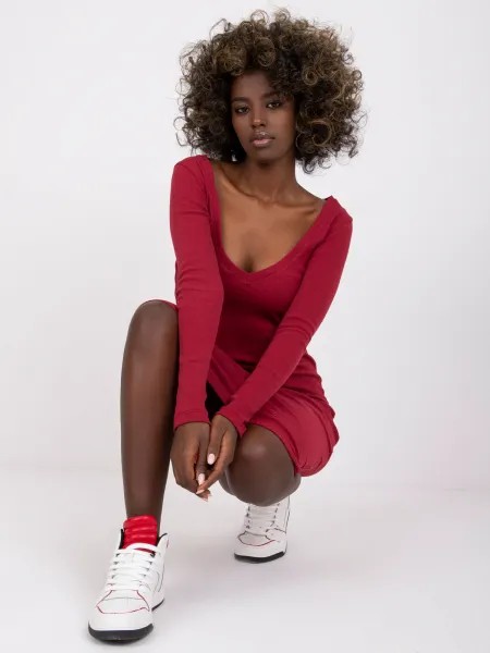 Dress-RV-SK-7436.53-burgundy