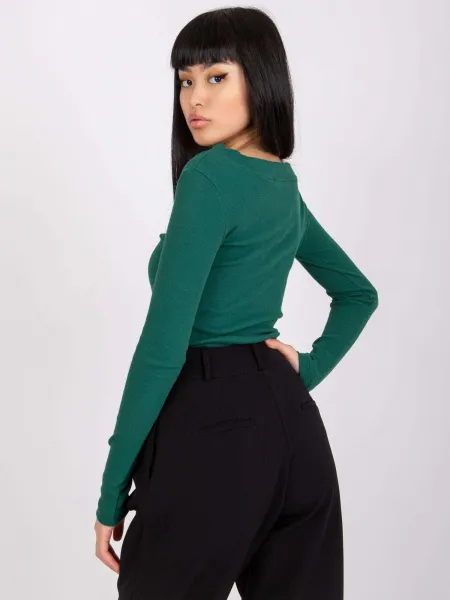 Blouse-RV-BZ-7439.18-dark green