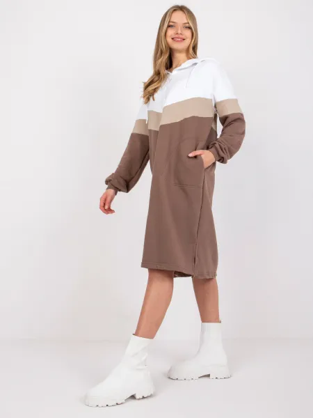 Dress-RV-SK-7462.00-white-brown