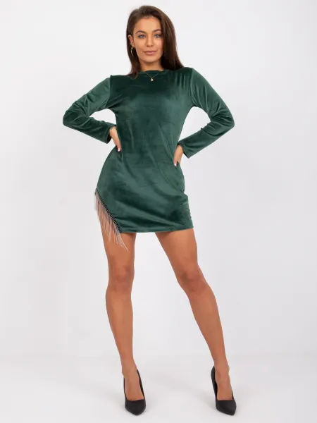 Dress-DHJ-SK-6509.82P-dark green