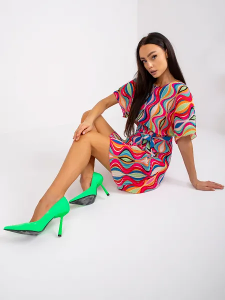Dress-DHJ-SK-9651.51-dark pink