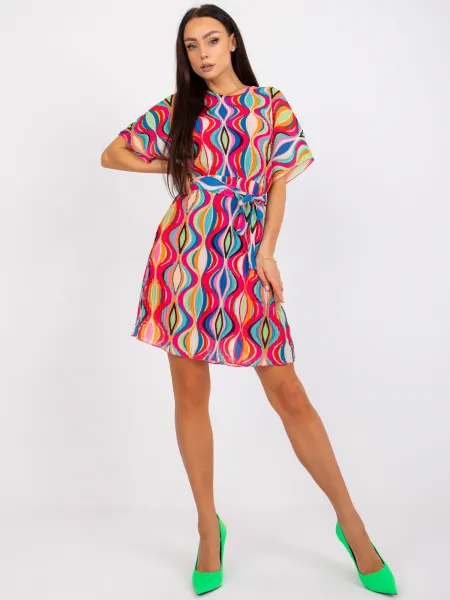 Dress-DHJ-SK-9651.51-dark pink